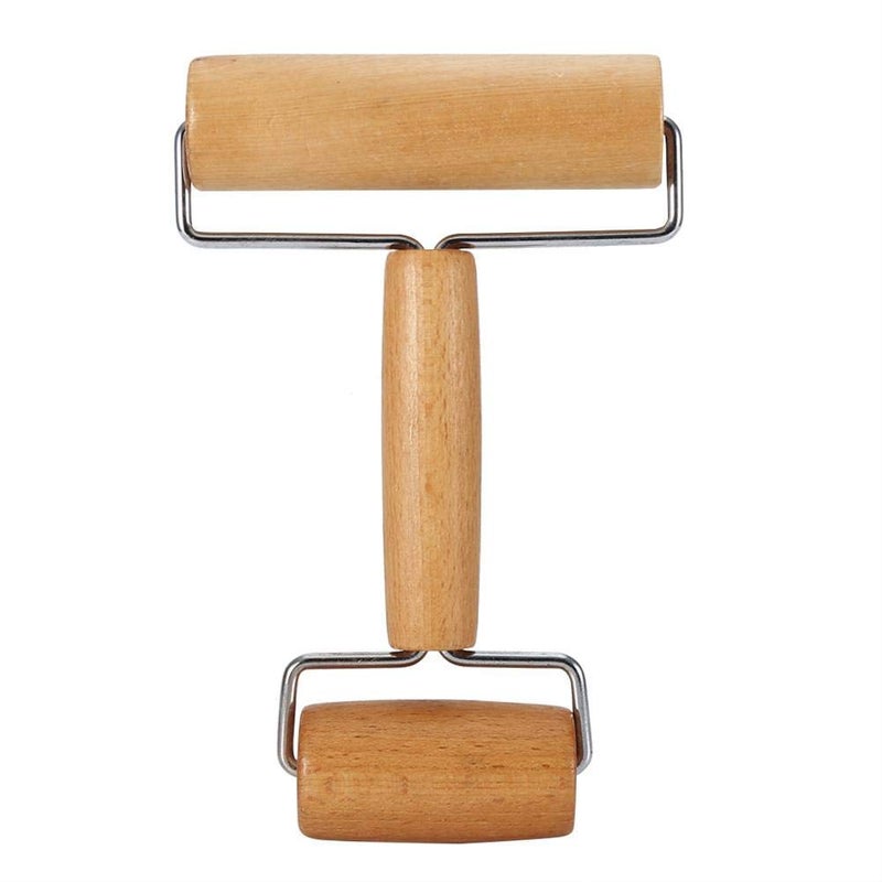 TOPINCN Dough Baker Roller Set Wooden Rolling Pin Baking Kitchen Utensils for Pastry, Pizza,Cookie and More(Type 1) - Image 1